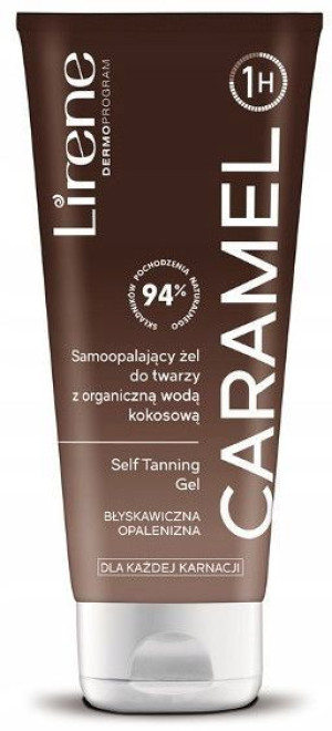 Lirene Caramel Samoopalacz Do Twarzy W Żelu 75ml