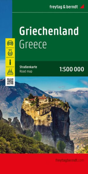GRECJA mapa drogowa 1:500 000 FREYTAG BRENDT
