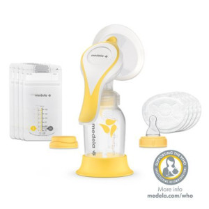 MEDELA 101041164 Laktator ręczny zestaw podstawowych akcesoriów Flex