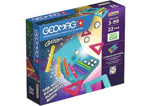 Klocki magnetyczne Geomag GM534 Glitter 22 szt.