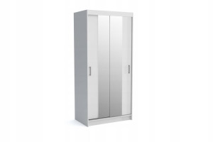 Szafa przesuwna NICO 2 100cm dwudrzwiowa lustro