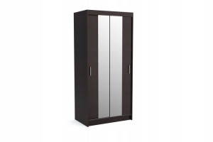 Szafa przesuwna NICO 2 100cm dwudrzwiowa lustro