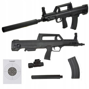 Duży Karabin Pistolet Na Kulki Laser Famas Cs:go