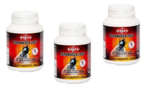 Agromusca 20 SP, środek na muchy 3 x 100 g, HURTOWA CENA