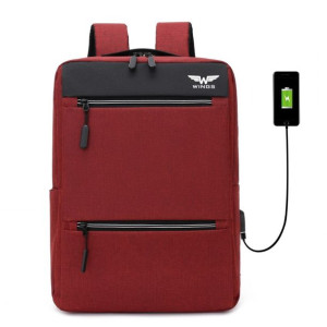 BP30-03, Plecak miejsko-turystyczny z USB Wings, Red