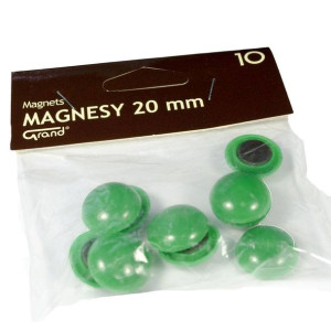 Znaczniki Magnetyczne Do Map 10 Sztuk Zielone