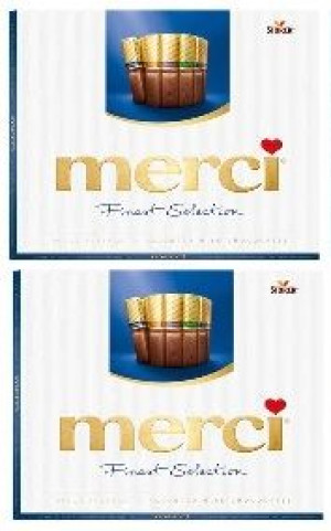 2x250g MERCI Niebieskie czekoladki praliny