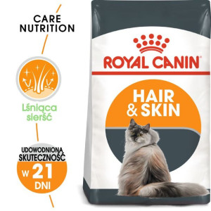 ROYAL CANIN Hair&Skin Care Karma Sucha Dla Kotów Dorosłych Lśniąca Sierść I