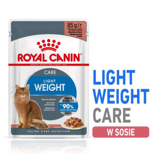 ROYAL CANIN Light Weight Care Karma Mokra W sosie Dla Kotów Dorosłych Z Ten