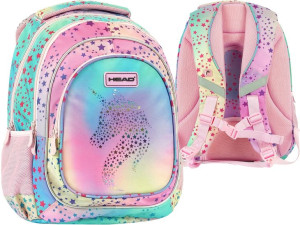 HEAD PLECAK Szkolny UNICORN OMBRE Jednorożec