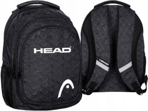 HEAD PLECAK Szkolny Młodzieżowy 3D BLACK 502022014
