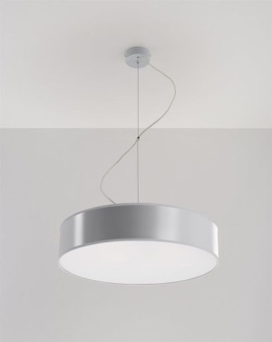 Lampa Wisząca Arena 45 Szara