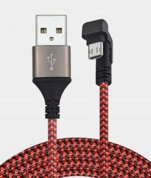 Kabel USB micro typ A 0.8m - HQ