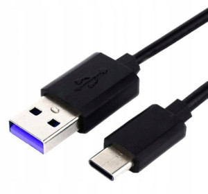 Kabel USB TYP-C 1m czarny