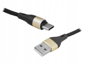 Kabel USB Wtyk A na microUSB C 1m