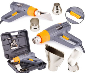 Opalarka ELEKTRYCZNA 2000W 2 biegi 4 dysze ZESTAW