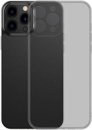 Etui Baseus Frosted Glass Case Apple iPhone 13 Pro czarny