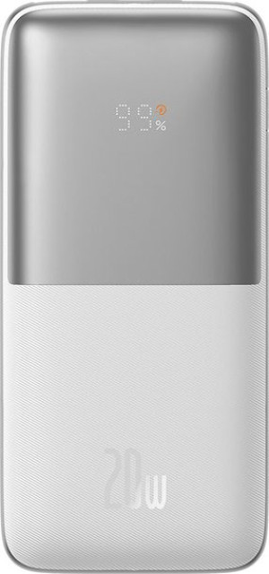 Powerbank Baseus Bipow Pro 10000mAh 20W 2x USB-A + USB-C + kabel USB-C 3A 0