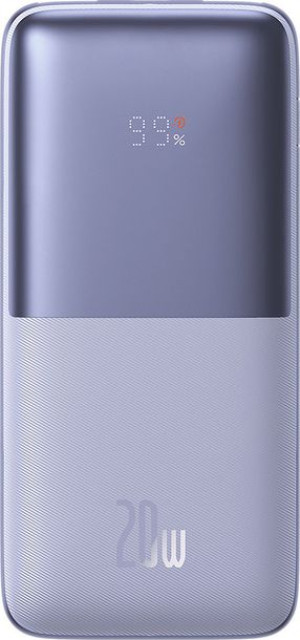Powerbank Baseus Bipow Pro 10000mAh 20W 2x USB-A + USB-C + kabel USB-C 3A 0