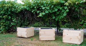 Doniczka drewniana 50/50/45 producent folia gratis