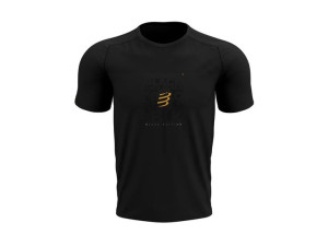 COMPRESSPORT Koszulka biegowa PERFORMANCE SS T-SHIRT Black Edition 2022 cza