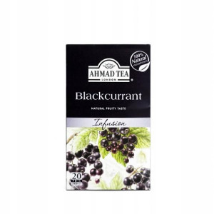 Herbata BLACKCURRANT Ahmad Tea 20 Torebek