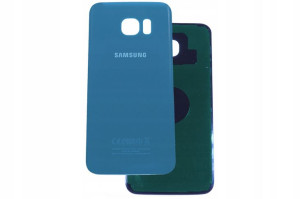 Samsung S7 Edge Klapka Niebieska Szkło Coral Blue
