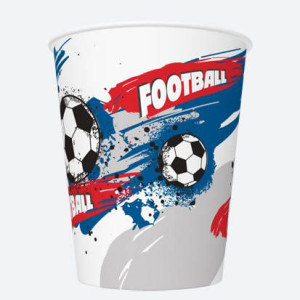 Kubeczki Piłka Nożna Football Piłka Party 250 Ml