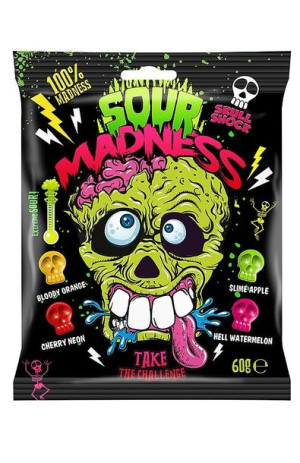 Cukierki Extra Kwaśne 60g - Sour Madness