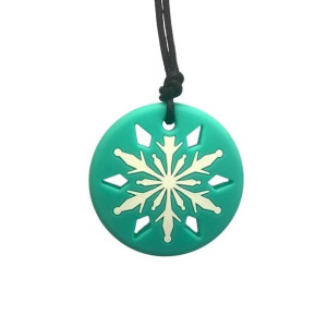 Gryzak terapeutyczny płatek śniegu turkusowy Jellystone Designs