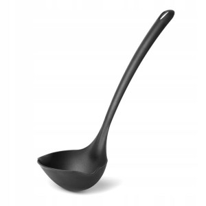 Łyżka Chochla Do Sosu Hega Altea Czarna 31 Cm