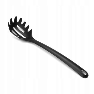 Łyżka Kuchenna Do Makaronu Hega Altea Czarna 30 Cm