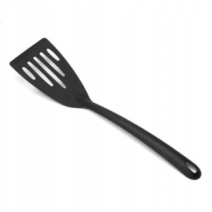 Łopatka Ażurowa Kuchenna Hega Altea Czarna 33 Cm