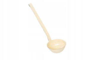 Chochla Emaliowana Elo-pol Kremowa 10 Cm 300 Ml