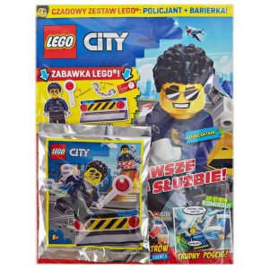 Lego City 11/2020 + Policjant + Barierka