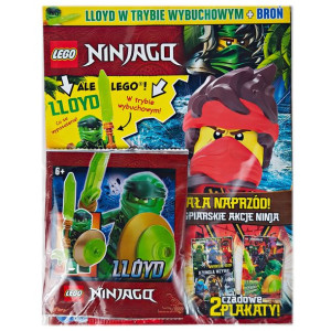 Lego Ninjago 2/2021 + Lloyd Miecz I Tarcza