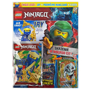 Lego Ninjago 6/2022 + Jay + Podwójne Nunczako
