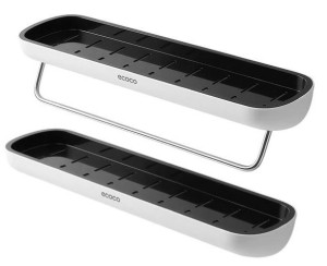 2X Półka Łazienkowa Wisząca Pod Prysznic Ecoco