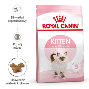 ROYAL CANIN Kitten 4kg karma sucha dla kociąt od 4 do 12 miesiąca życia