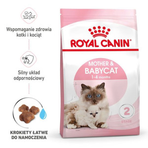 ROYAL CANIN Mother&Babycat 400g karma sucha dla kotek w okresie ciąży, lakt