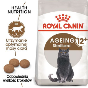 ROYAL CANIN Ageing Sterilised +12 400g karma sucha dla kotów dojrzałych, st