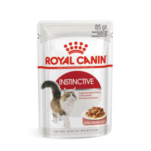 ROYAL CANIN Instinctive 85g w sosie karma mokra w sosie dla kotów dorosłych