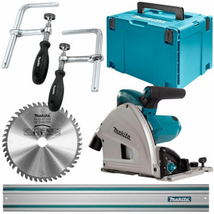 Zagłębiarka 1300W Makita SP6000J szyna 1,5m ściski