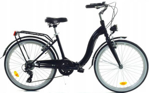 Rower Dallas Składak 24" 6spd - czarny