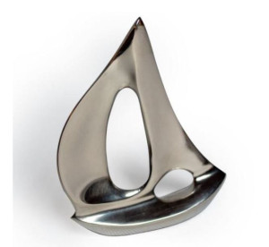 Żaglówka Regaty N-1648 - aluminium, wys.20cm