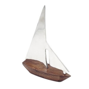 Jacht Majestic N-3320 - drewno i aluminium 26,5x19cm