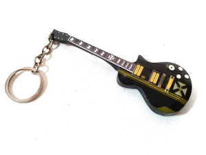 Breloczek - gitara Metallica, James Hetfield - Iron Cross mahoń EGK-0191