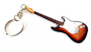 Brelok żywicowo-stalowy - gitara J. Hendrix MGK-0428