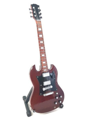 Mini gitara AC/DC Angus Young, skala 1:4; MGT-0567