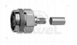 Wtyk N zaciskany na kabel H155/RF240 Telegartner
